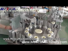 Touch Screen 40L Hopper Tube Filling And Sealing Machine 1000bph