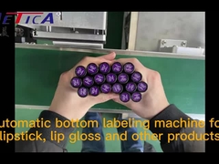 Automatic Sticker Labeling Machine For Lipstick Lip Balm/Lip Gloss
