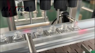 Auto 10ml Roll On Bottle Filling Capping Labeling Machine