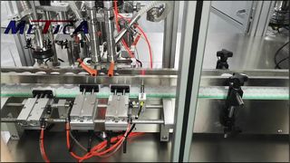 Auto Cream Bottle Filling Capping Machine