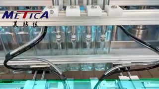 Glass Bottle Liquid Filling Capping Machine