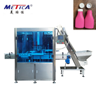 8 Heads Electric Bottle Capping Machine High Speed Rotary Type For Flip Caps