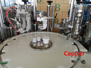 10 - 100ml Cosmetics Cream Bottling And Capping Machine High Intellectualization