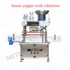 Auto Electric Bottle Capping Machine 2kw 1800BPH-9000BPH For Theft Proof Caps
