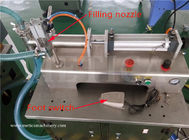 220V 50hz 2kw Semi Automatic Liquid Filling Machine 300bph -800bph