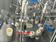 Ultrasonic Hand Sanitizer Tube Filling Sealing Machine 30L-40L Hopper volume