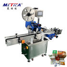 220V 50hz 1kw Automatic Box Label Applicator Machine With Correction Device