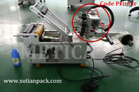 100w Manual Round Bottle Labeling Machine With 1mm Labeling Accuracy