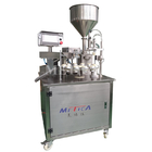 Touch Screen 40L Hopper Tube Filling And Sealing Machine 1000bph
