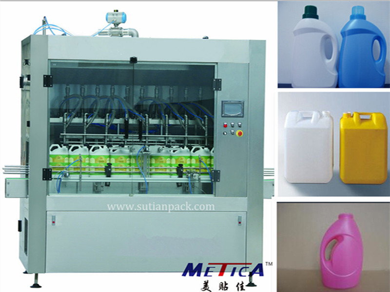 Automatic Liquid And Paste Products Bottle Filling Machine System For B2B Buyers