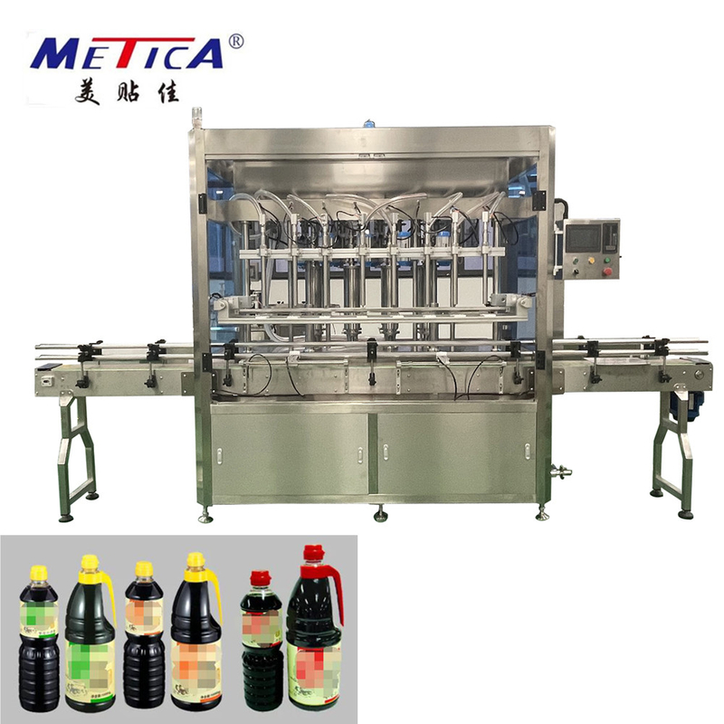 Servo Motor Driven Piston Filling System with Low Power Consumption 3KW