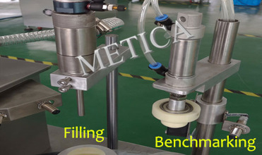 PLC Soft Tube Sealing Machine 20-25pcs/min Filling Accuracy ±1%