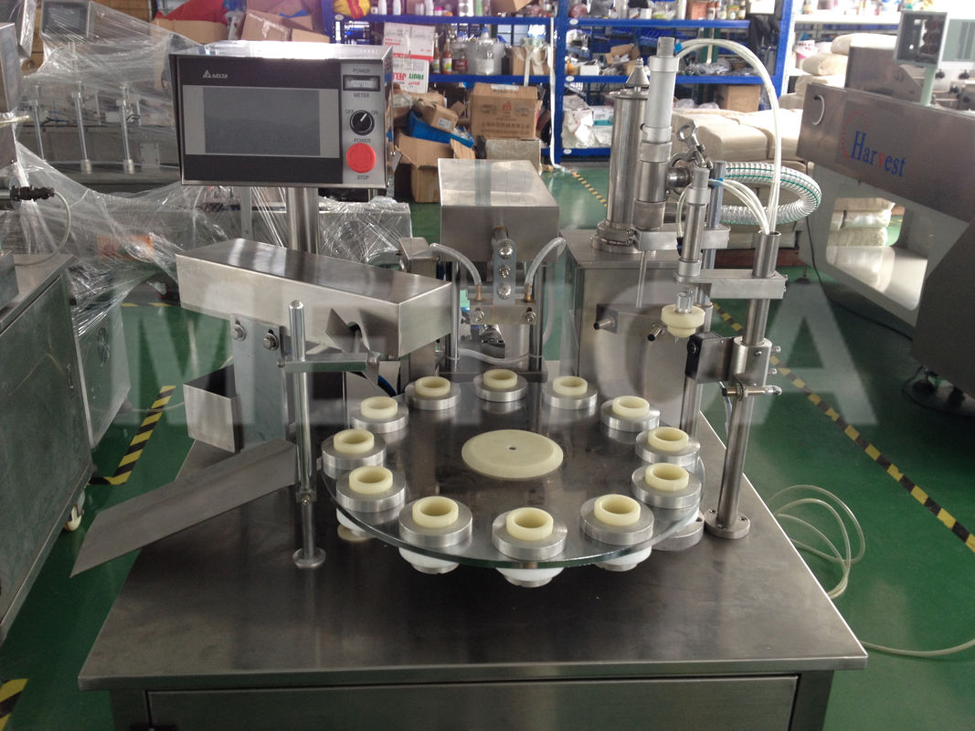 Semi Automatic Soft Tube Filling And Sealing Machine For Chemical And Food Industries