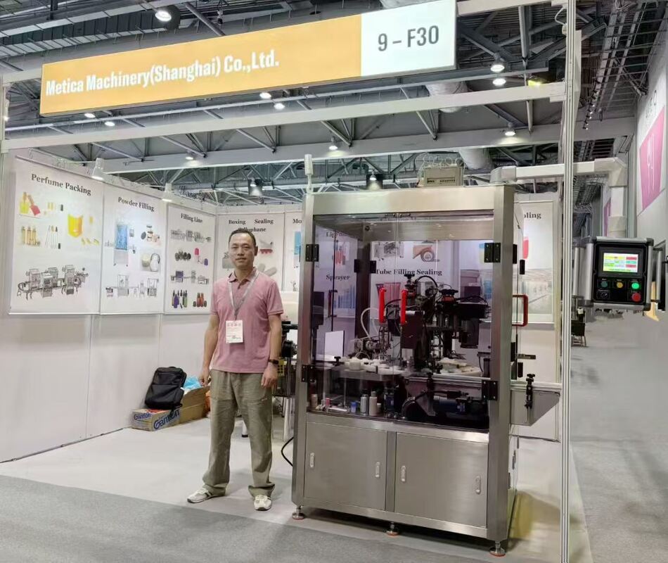 Explosion-proof Automatic Monoblock Perfume Filling, Crimping & Labeling Machine for  Fragrances & Glass Spray Bottles
