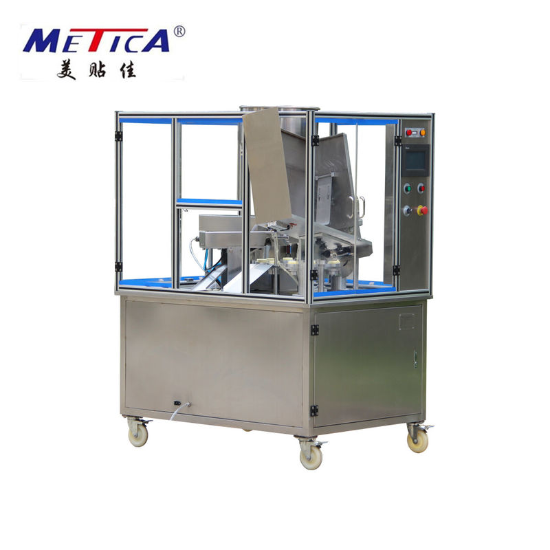 Automatic Tube Filling And Sealing Machine 1.5KW 1500BPH Capacity