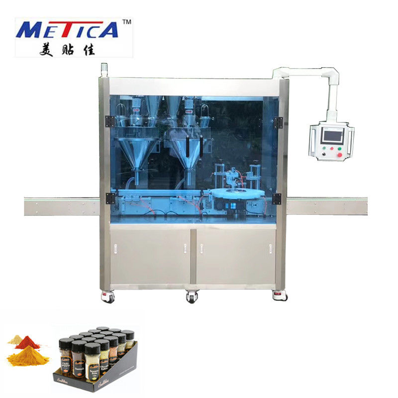Automatic Pepper And Spicy Powder Filling Machine Plastic Bottle Filling Machine