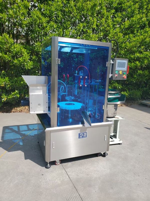 220V 50Hz 2kW Automatic Pen Sprayer Filling And Capping Machine with 1500-2000BPH and 5-50ml Filling Volume