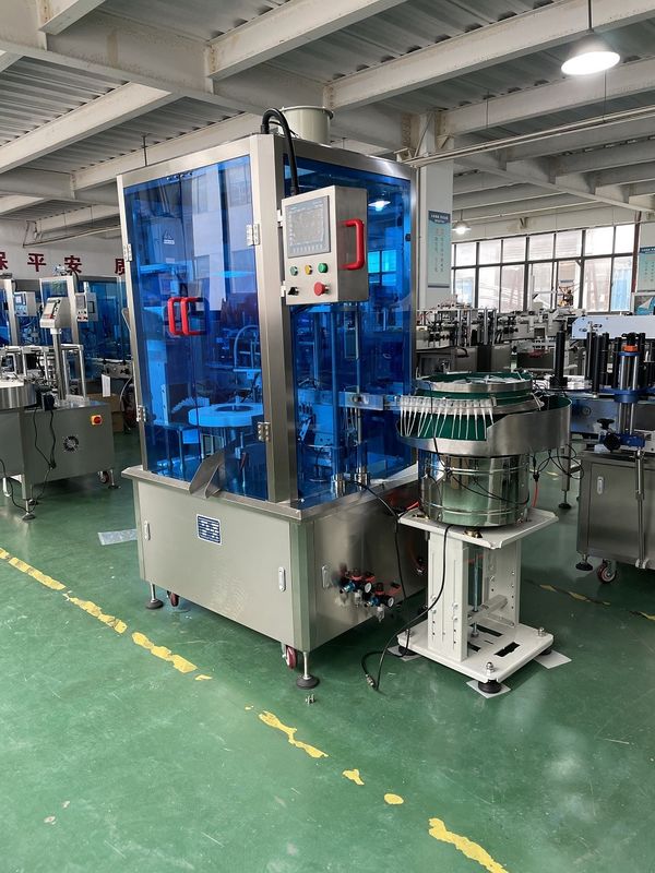 220V 50Hz 2kW Automatic Pen Sprayer Filling And Capping Machine with 1500-2000BPH and 5-50ml Filling Volume