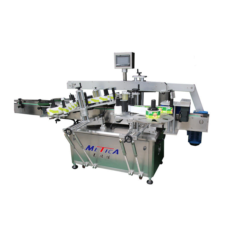 Automatic Bottle Neck And Sides sticker Labeling Machine Bottle Labeling Machine
