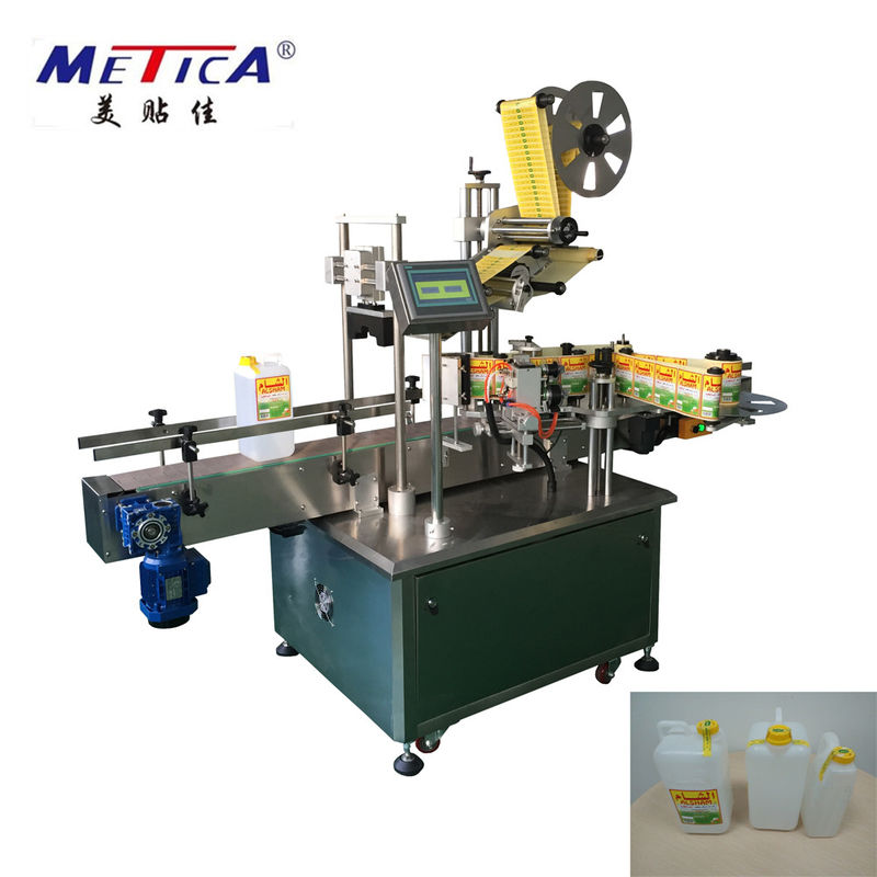 Automatic Bottle Top And Sides sticker Labeling Machine Bottle Labeling Machine