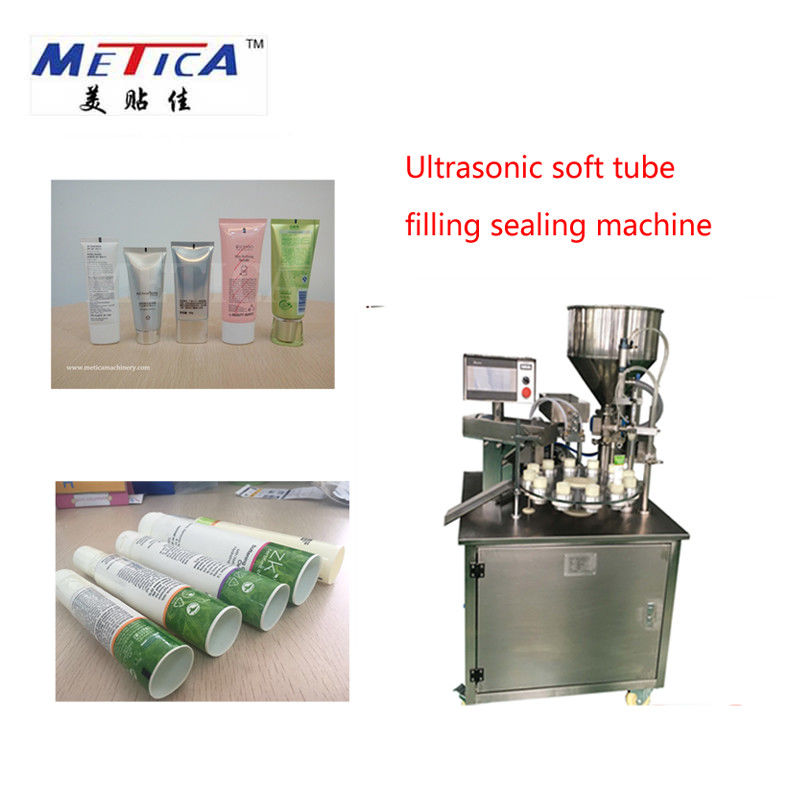 500BPH-1500BPH Automatic Tube Filling And Sealing Machine For Face / Body