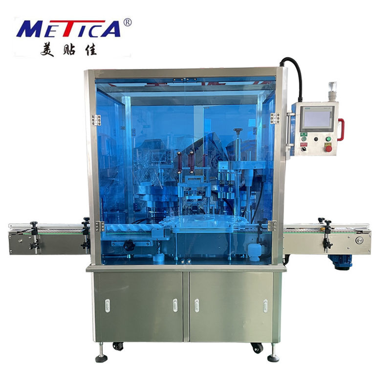 Multifunctional Pet Bottle Capping Machine , Rotary Capper Machine 3000-4000BPH
