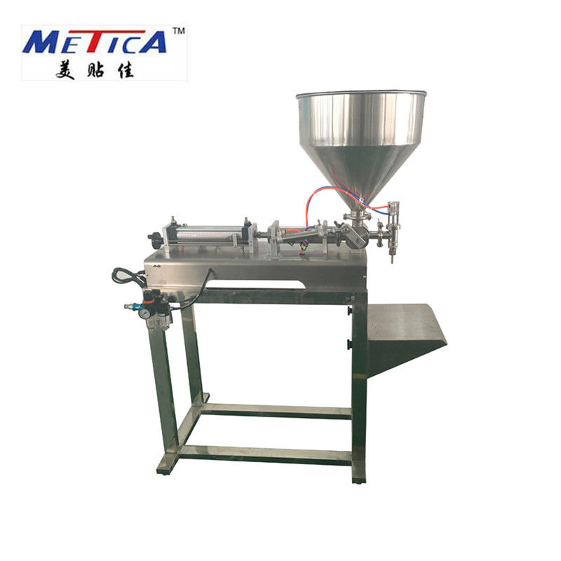 Pneumatic Semi Automatic Paste Filling Machine CE Approved For Sauce