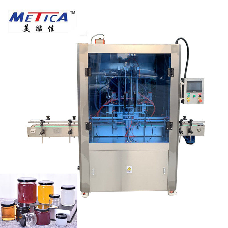 Automatic Bottle Filling Machine Peanut Butter Filling Machine 1000bph-1500bph