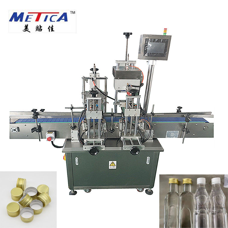0.6MPa Plastic Bottle Screw Capping Machine OEM ODM Supported