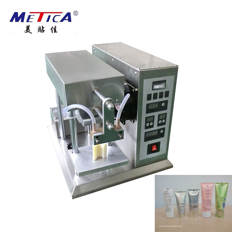 Ultrasonic Manual Tube Filling And Sealing Machine 30Bph-1500bph For Toothpaste