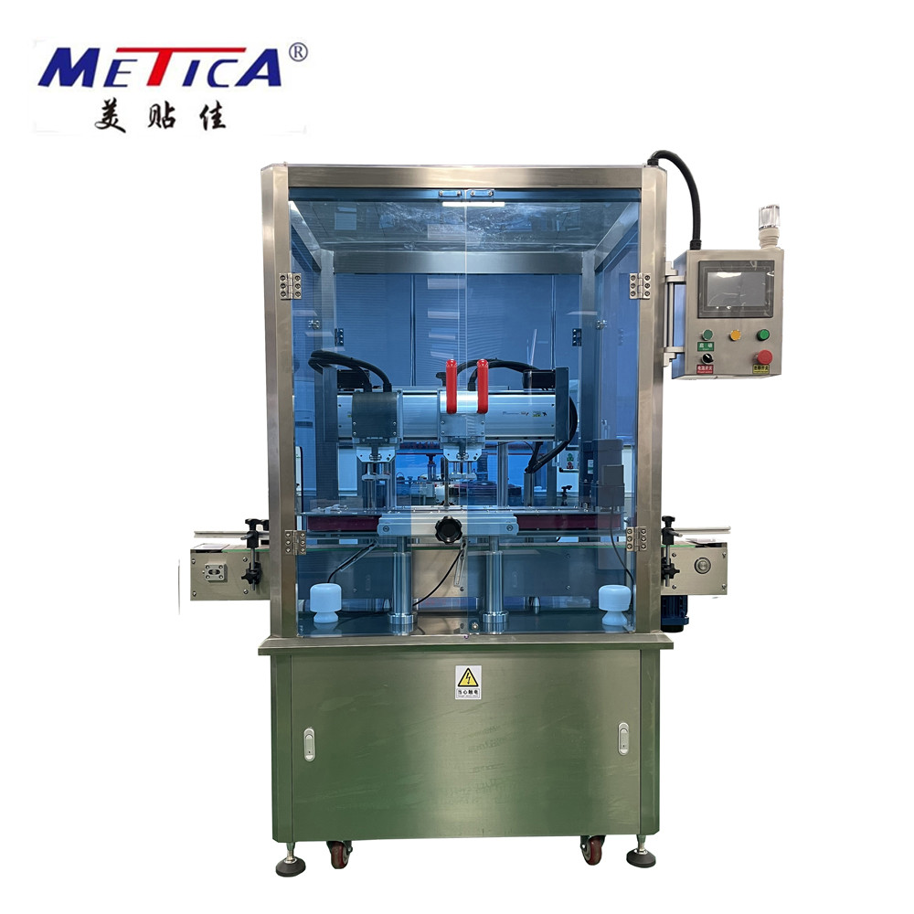 High Speed Bottle Screw Capping Machine Linear Type Tracking 220V 50hz 2kw