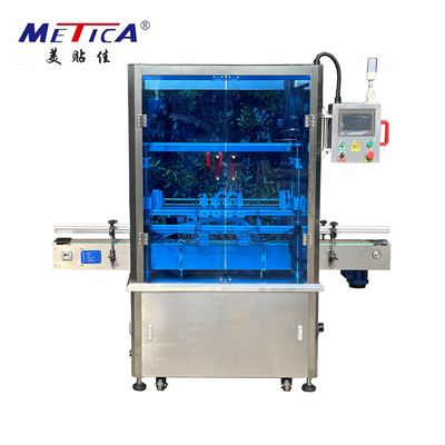 Liquid 100-1000ml Juice Pet Bottle Filling Machine With Peristaltic Pump
