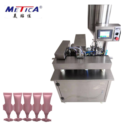 10ml Small Soft Cream Tube Filling Machine With Ultrasonic Sealing System
