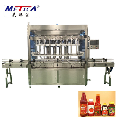 2000 - 3000bph PET Bottle Filling Machine For Viscous Liquid
