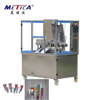 1500bph Automatic Tube Filling Sealing Machine For Cream Ultrasonic Soft Tube