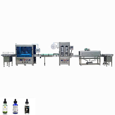 Automatic Bottle Filling Machine with 1500-3000bph Speed Servo + Piston Filling and Multi-Cap Compatibility