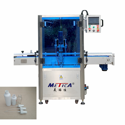 Linear capping machine for sprayer bottle