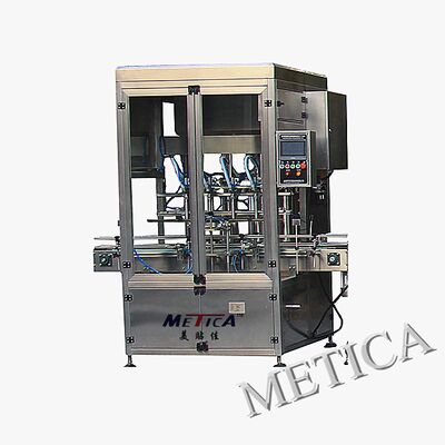 Auto tomato paste sauce filling capping and labeling machine