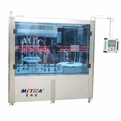 GMP Compliant Automatic Medical Spray Bottle Machine with One Year Warranty and 60 Days Lead Time