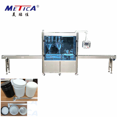 Automatic High Speed Pepper Powder Filling Machine with Capping for Production Line