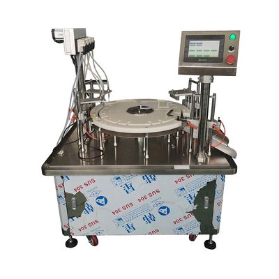 METICA Customized Monoblock Filling And Capping Machine Semi Automatic