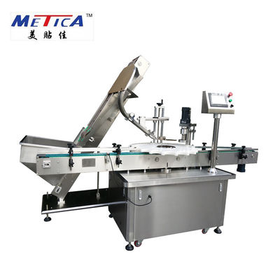 1500BPH-3000BPH Screw Capping Equipment Rotary Plate To Positioning