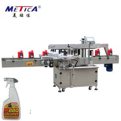 350kgs Hand Sanitizer Bottle Labeling Machine , Automatic Label Applicator