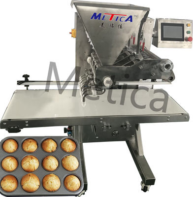 OEM 100g Cake Filler Machine Touch Screen Control 2000BPH-3000BPH